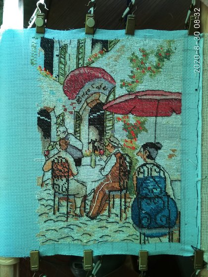 Этап процесса «Вест. кафе данс.»