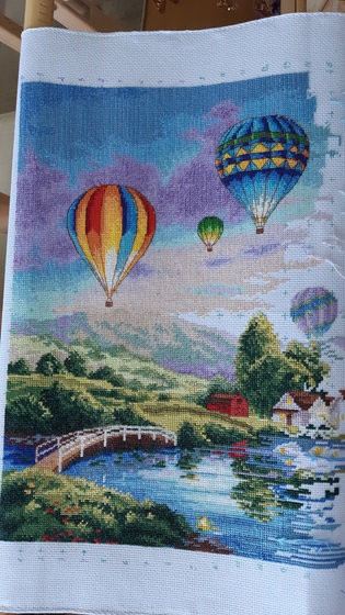 Этап процесса «Парад шаров»