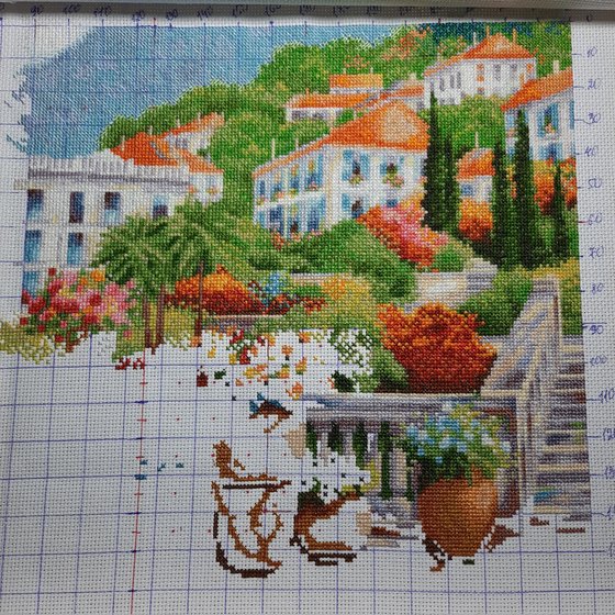 Этап процесса «Курортный городок»