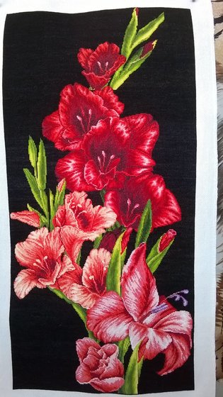 Этап процесса «Гладиолусы»