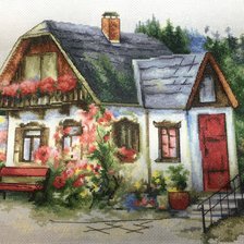Процесс «"Красивый загородный домик" от Luka-s»