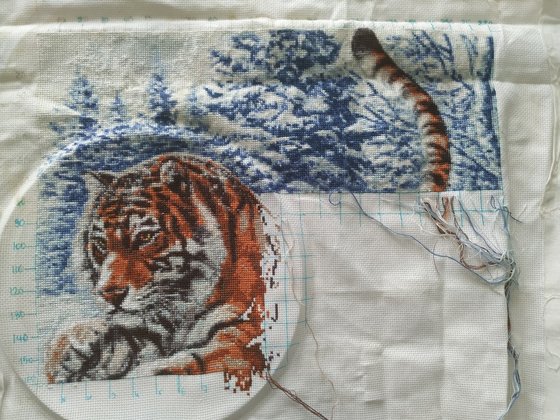 Этап процесса «Прыжок тигра от Золотое Руно»