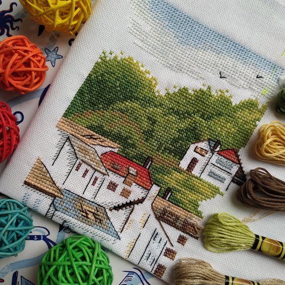 Этап процесса «Рыбацкий городок»