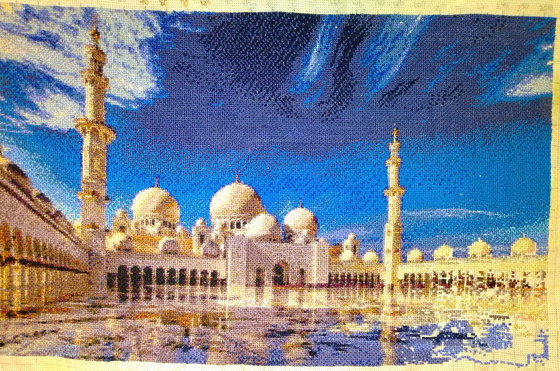 Этап процесса «Мечеть шейха Заїда в Абу Дабі (19.05.2020 - 17.12.2020)»