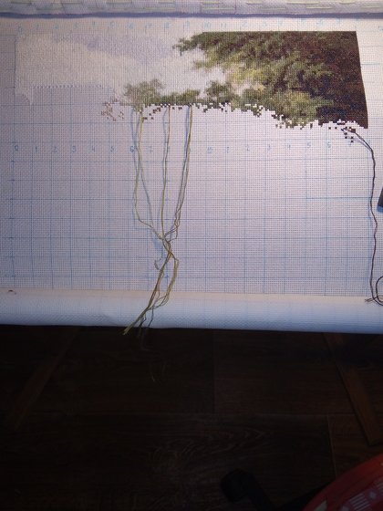 Этап процесса «пейзаж-водопад»