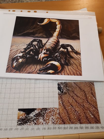 Этап процесса «Скорпион»