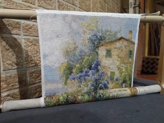 Этап процесса «Юг Франции. Сельский дом»