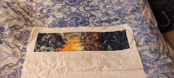 Этап процесса «Зимний закат»