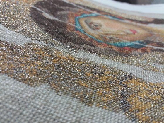 Этап процесса «Богородица Одигитрия ( "Божия Матерь" от THEA GOUVERNEUR)»