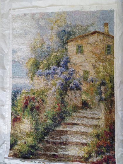 Этап процесса «Юг Франции. Сельский дом»