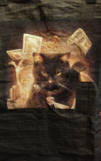 Этап процесса «Кот и деньги»