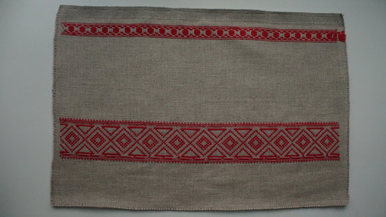 Этап процесса «Мешочек для коклюшек»