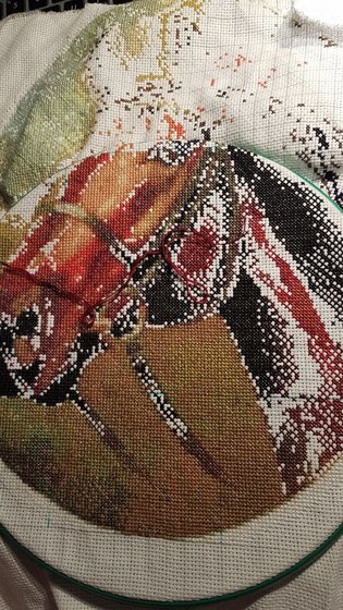 Этап процесса «Лошадь»