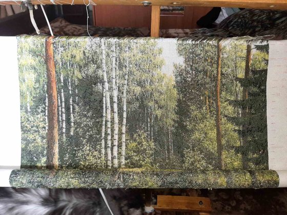 Этап процесса «Лесная дорога»