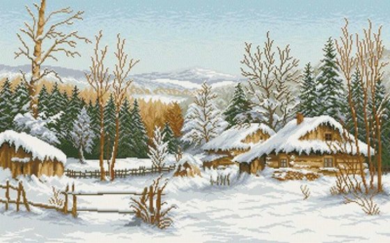 Этап процесса «Зимний хутор»