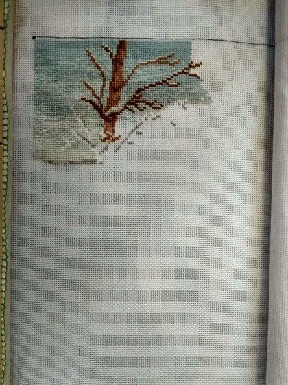 Этап процесса «Зимний хутор»