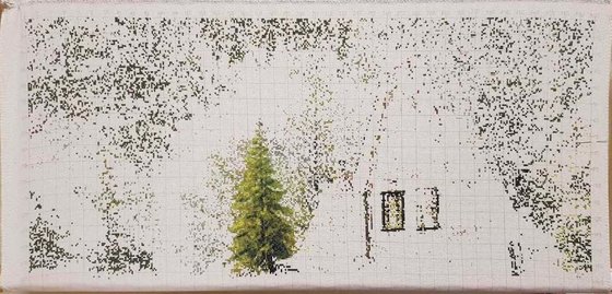 Этап процесса «Сказочный домик»