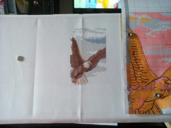 Этап процесса «Красота скалистых гор»