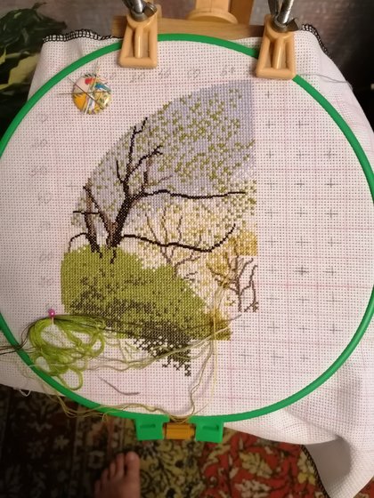 Этап процесса «Bluebell Lane»