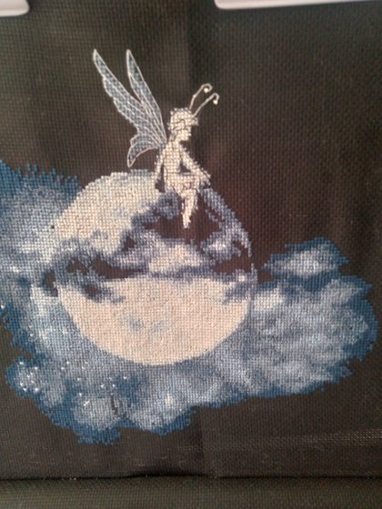 Этап процесса «Лунный свет. Чаривна Мить.»