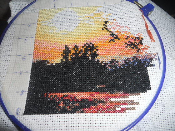 Этап процесса «Закат»