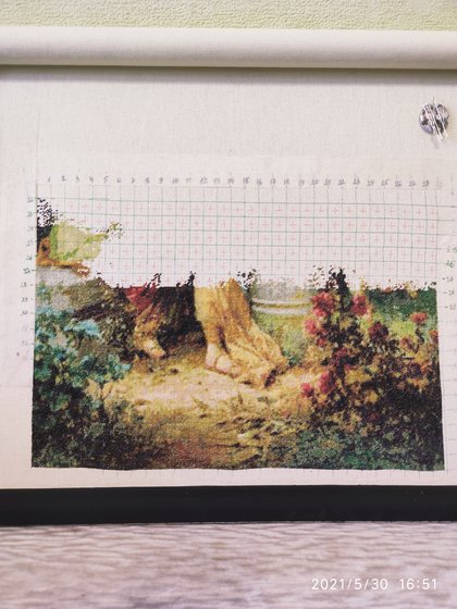 Этап процесса «по картине Ханса Зацка»