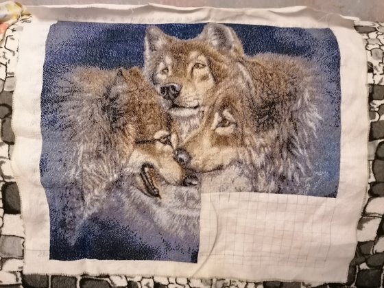 Этап процесса «Три волка»