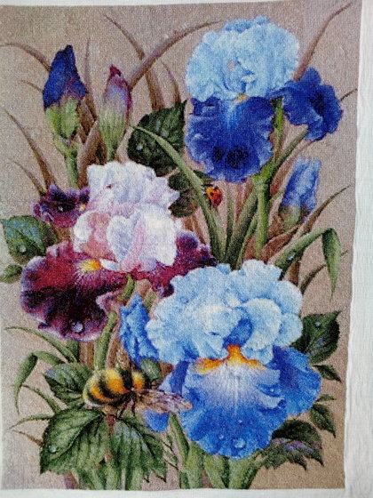 Этап процесса «Ирисы»