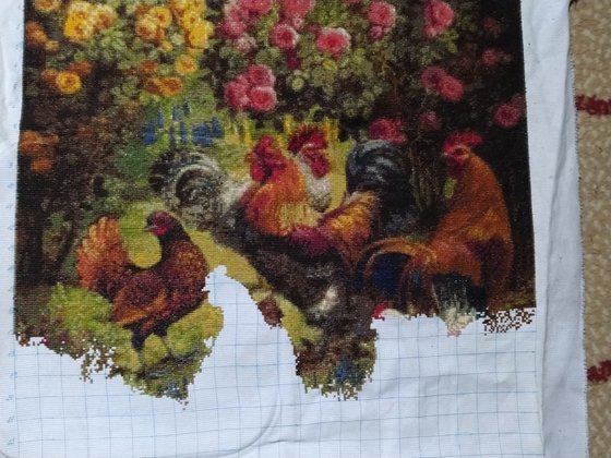 Этап процесса «Птичий двор»