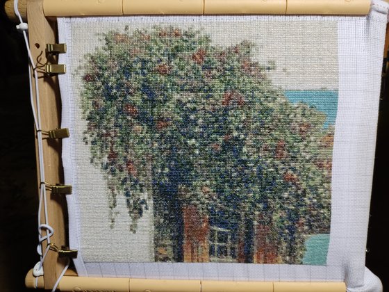 Этап процесса «Пристань у кафешке»