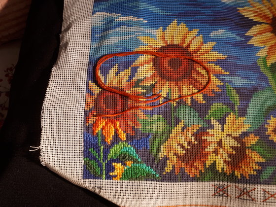 Этап процесса «подсолнухи.»