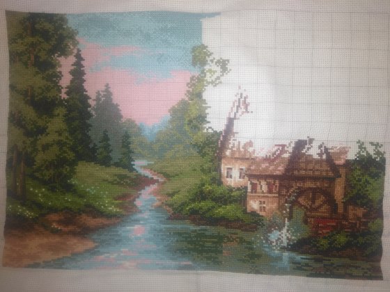 Этап процесса «Мельница.»