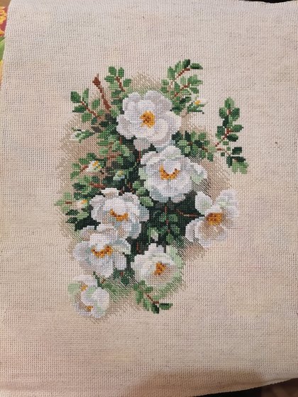 Этап процесса «Белый шиповник от Риолис»