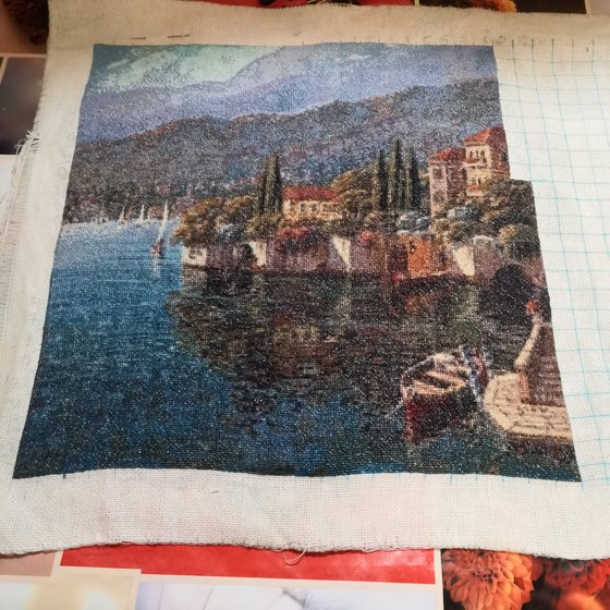 Этап процесса «Город на берегу»