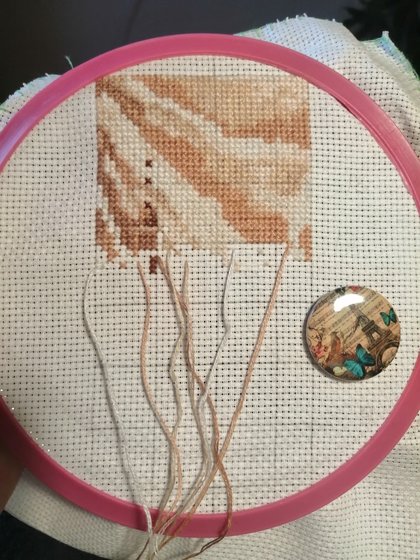 Этап процесса «Закладка "Париж"»