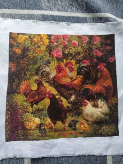 Этап процесса «Птичий двор»