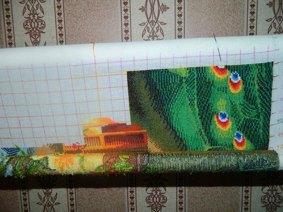 Этап процесса «Павлины»