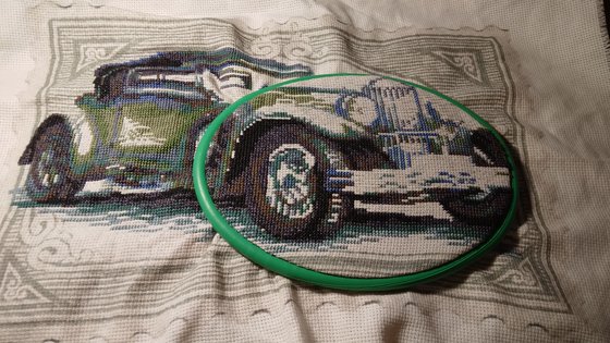 Этап процесса «Риолис 0031 РТ Ретро автомобиль»