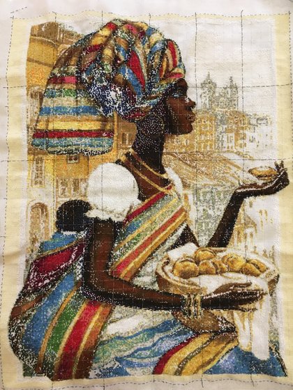 Этап процесса «Темнокожая»