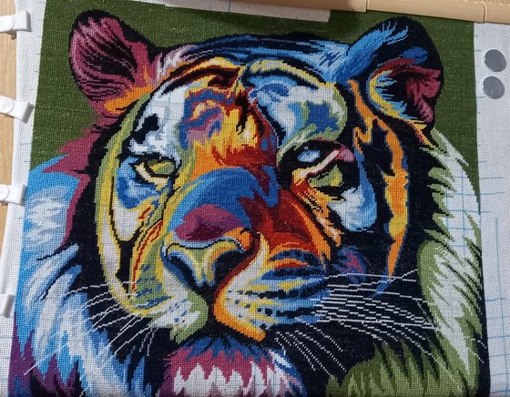 Этап процесса «Радужный тигр»