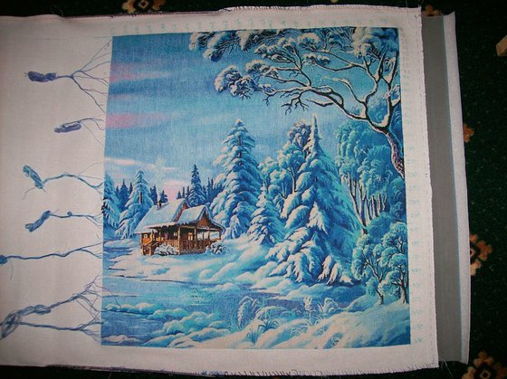 Этап процесса «Зимние сумерки»