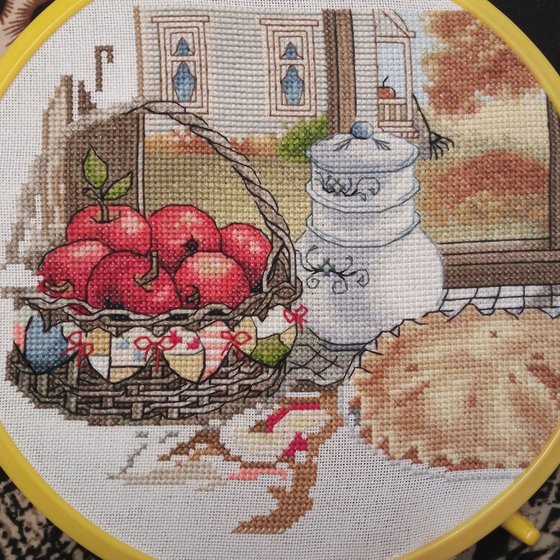 Этап процесса «Яблочный пирог»