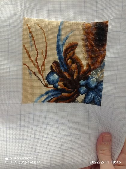 Этап процесса «Красавица лошадка»