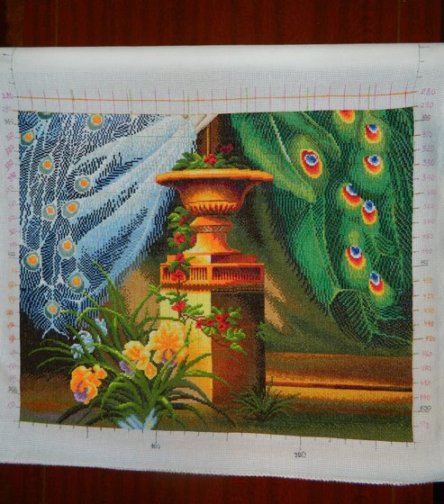 Этап процесса «Павлины»