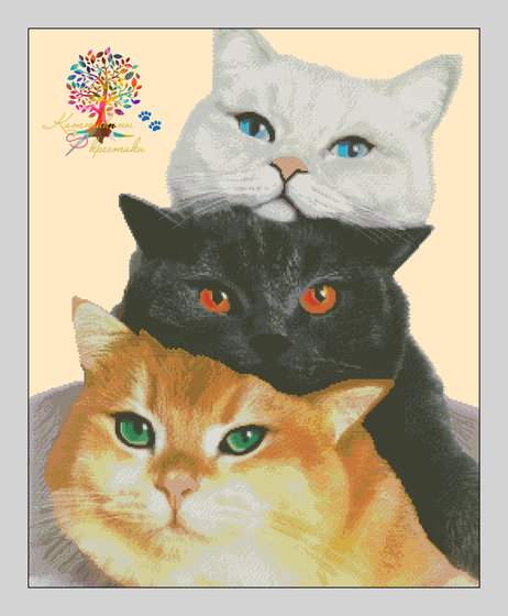Этап процесса «Три кота»