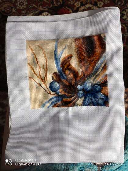 Этап процесса «Красавица лошадка»