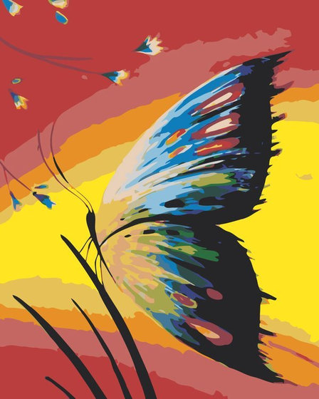 Этап процесса «Бабочка»