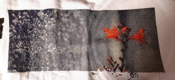 Этап процесса «Цветы»