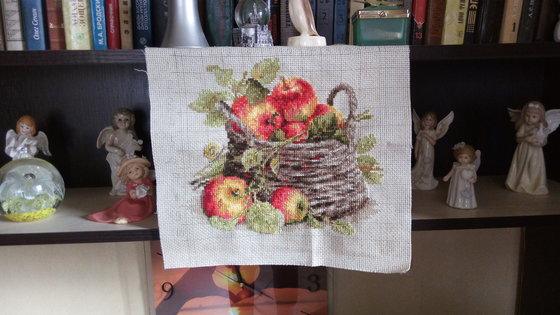 Этап процесса «Спелые яблоки»