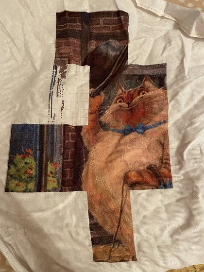 Этап процесса «Кот»